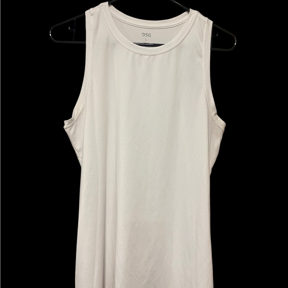 DSG White Sleeveless Tee - Picture 3 of 6
